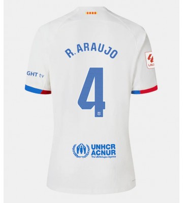 Barcelona Ronald Araujo #4 Bortatröja Kvinnor 2023-24 Kortärmad